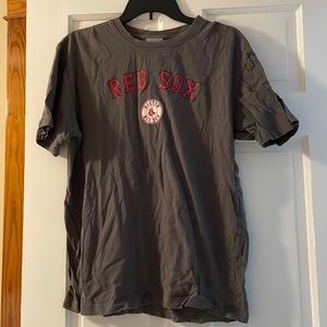 XL Gray Red Sox Tee